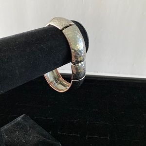 Vintage Chico’s elasticated metal bracelet.  B5